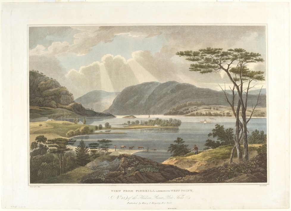 John Hill, View from Fishkill Looking to West Point