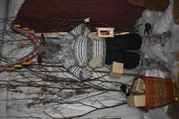 Ve Finsku nosí dárky vánoční kozel Joulupukki. Při zimním slunovratu se muži odívali do kožešin, tváře skryli za masky z březové kůry a hlavy si zdobili rohy z větví. Dnes má podobu starého muže.