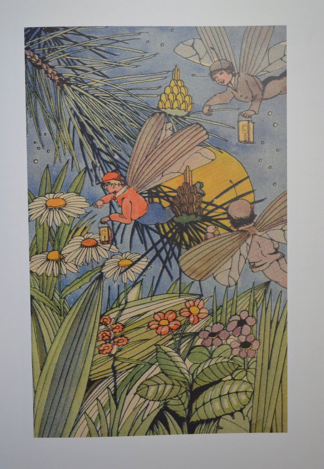 1930 - Ilustrace od textilní výtvarnice a učitelky Aloisie Halaburtová (1888 až 1967).