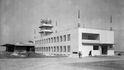 Výstavba letiště ve třicátých letech minulého století