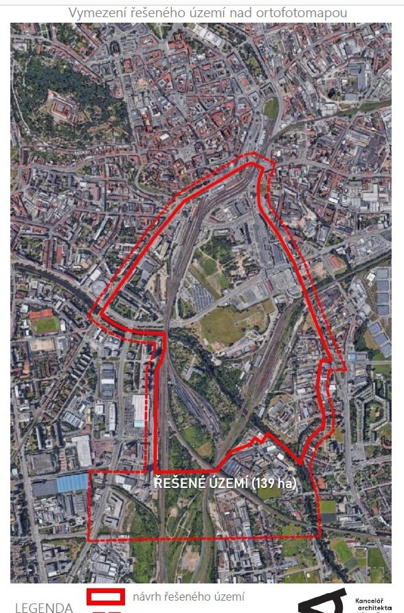 Brno plánuje vystavět u odsunutého nádraží novou čtvrť o rozloze 139 hektarů, tedy na ploše 35 pražských Václavských náměstí.