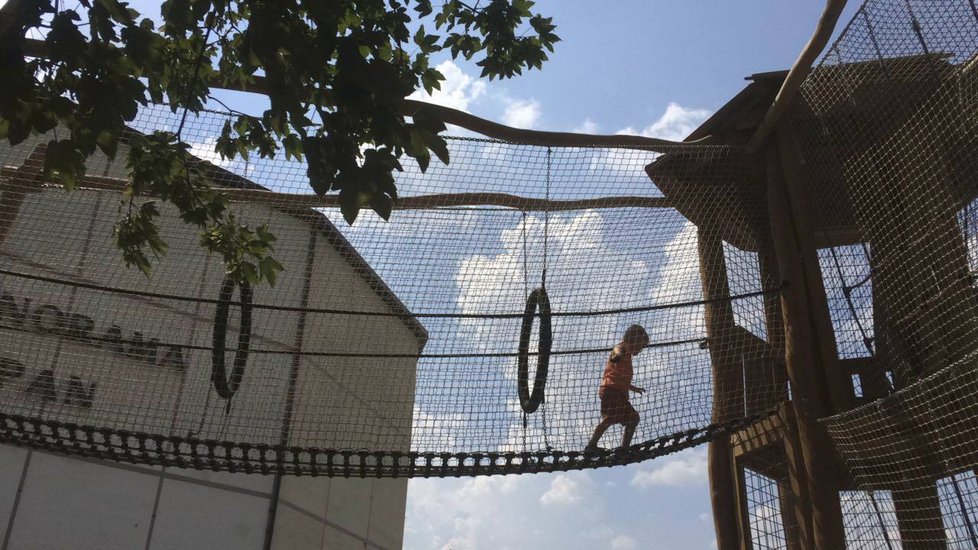 Výstaviště mění svůj vzhled: Děti si tady od 1. užijí nejen prolézačku, ale také cyklopark