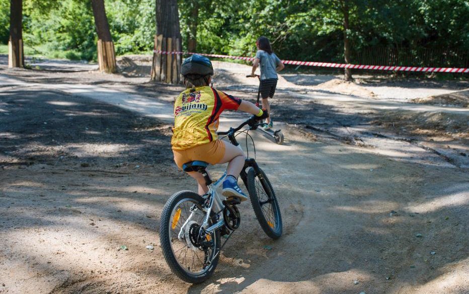 Nový bike park na Výstavišti Praha