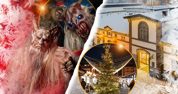 Jedni chtějí řev, oheň a adrenalin. Druzí pohodu, svařák a dárky s příběhem. Praha letos nabízí obojí – Krampus show na Výstavišti a advent v Holešovické tržnici...