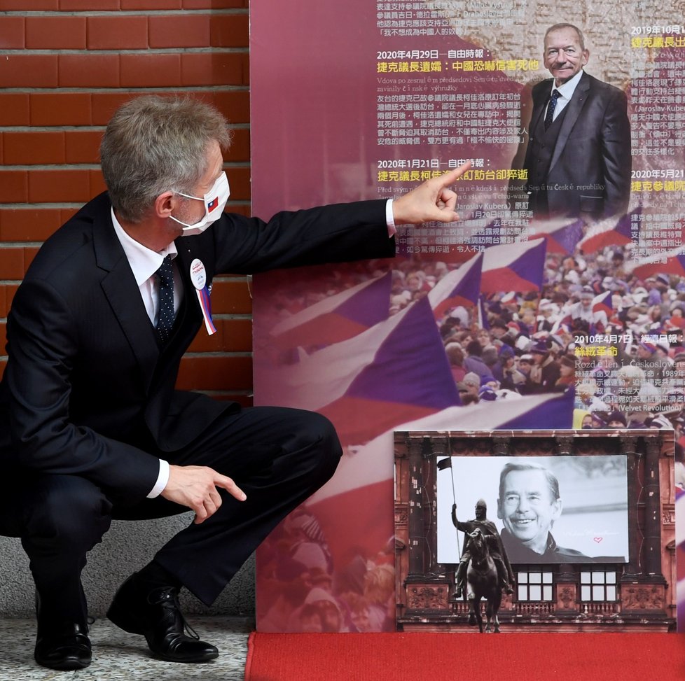 Předseda Senátu Miloš Vystrčil na návštěvě Tchaj-wanu