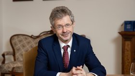 Předseda Senátu Miloš Vystrčil (ODS) během rozhovoru pro Blesk Zprávy (20.12.2022)