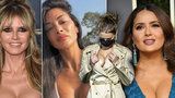Nejhlubší výstřihy 2020: Nadupaná Salma Hayeková, plastická Alvesová či vyprsená Bella Hadidová!