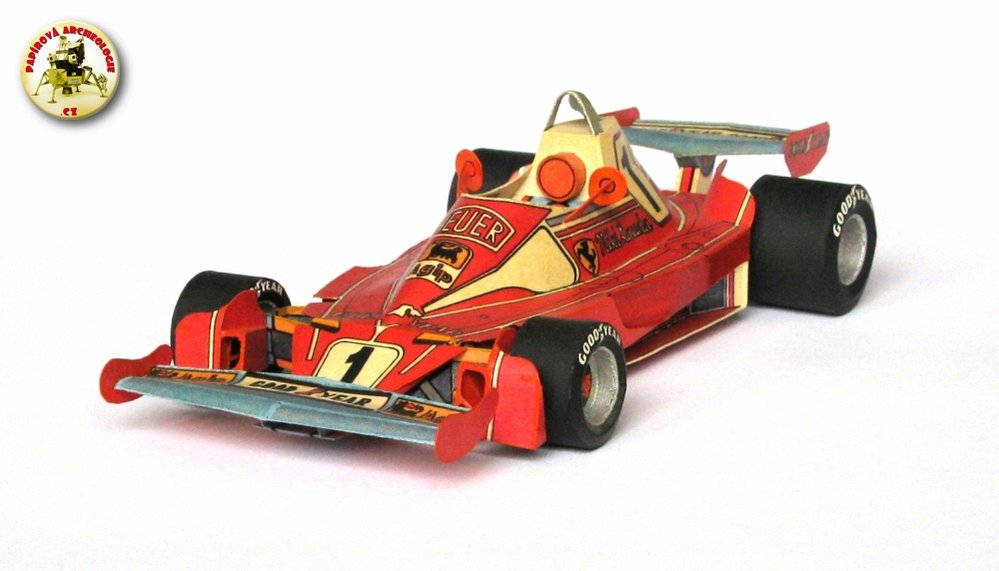 Vystřihovánka Ferrari 312 T2