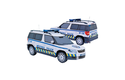 Vystřihovánka policejního vozu Škoda Yeti