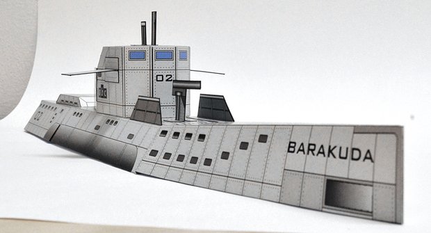 Papírová armáda ABC: U-78 Barakuda