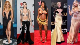 »Nejprsatější« outfity roku 2022: Které krásky byly nejodvážnější?