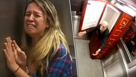 Cestující ve výtahu děsila oživlá mrtvola