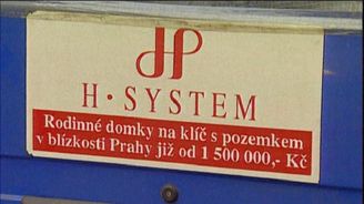 Kauza H-System opět ožije. První byty zkrachovalé firmy se začnou prodávat na přelomu jara a léta