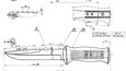 Výkresová dokumentace finální verze útočného nože vz. 75 z roku 1976. Nůž měl délku 248 mm, z toho na čepel připadalo 140 mm. Její šířka byla 25 mm a celková hmotnost nože 200 g