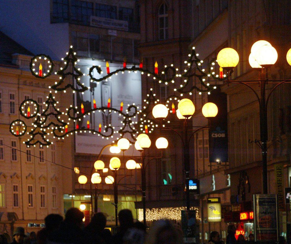 Výzdoba v centru Prahy vyjde na necelé dva miliony korun.