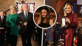 Módní policie z Hradu: Geislerová zazářila, úlet Elišky Kaplicky. Co Pavlová ve smaragdově zelené?