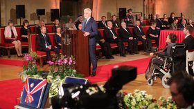 Prezident Petr Pavel udělil při příležitosti státního svátku 28. října státní vyznamenání. (28.10.2024)