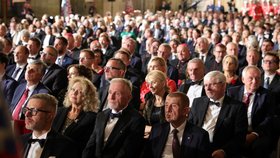 Prezident Petr Pavel udělil při příležitosti státního svátku 28. října státní vyznamenání. (28.10.2024)