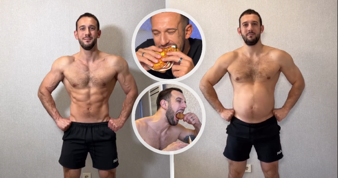 Sportovní trenér Dmitrij Nuyanzin na cestě za přibíráním v rámci výzvy