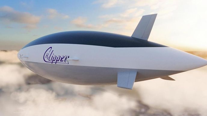 Vodíkové vzducholodě jako levná a ekologická nákladní doprava. Startup H2 Clipper usiluje o jejich návrat na nebe¨.