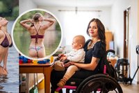 Sexy vzpěračky pomáhají mámě Janě (23) na vozíčku: Svlékly se u rybníka!