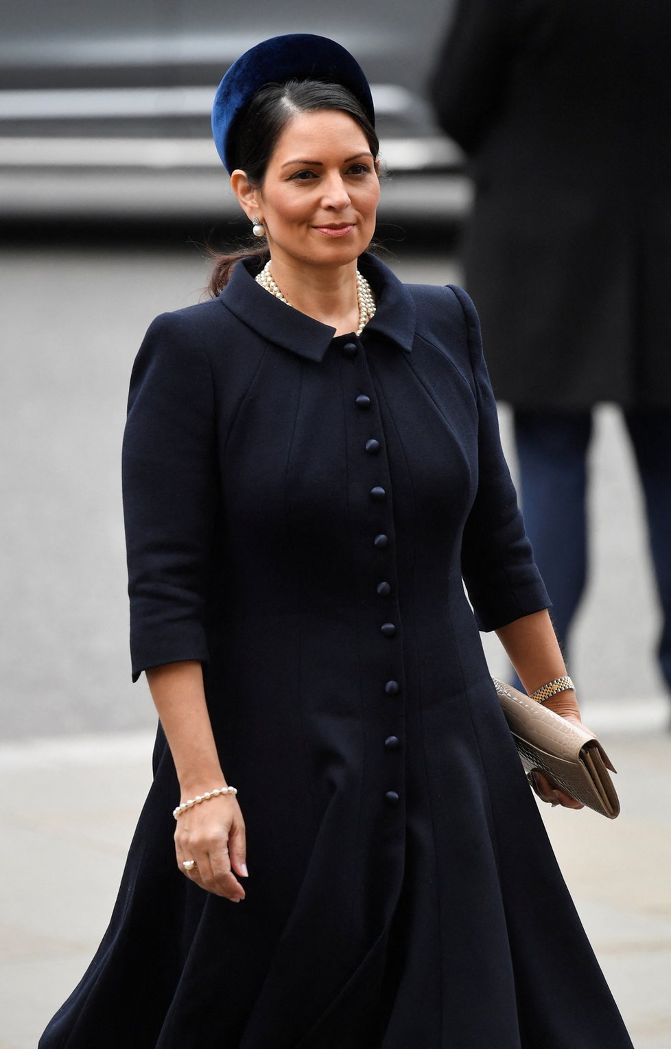 Vzpomínková mše na Prince Philipa ve Westminsterském opatství - Priti Patelová