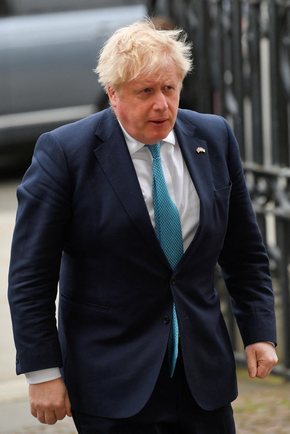 Vzpomínková mše na Prince Philipa ve Westminsterském opatství - Boris Johnson