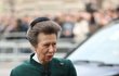 Vzpomínková mše na Prince Philipa ve Westminsterském opatství - Princezna Anna