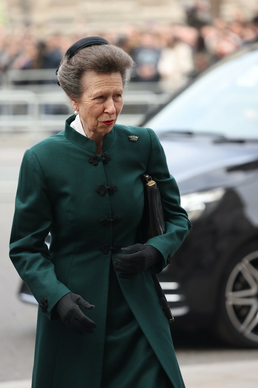 Vzpomínková mše na Prince Philipa ve Westminsterském opatství - Princezna Anna