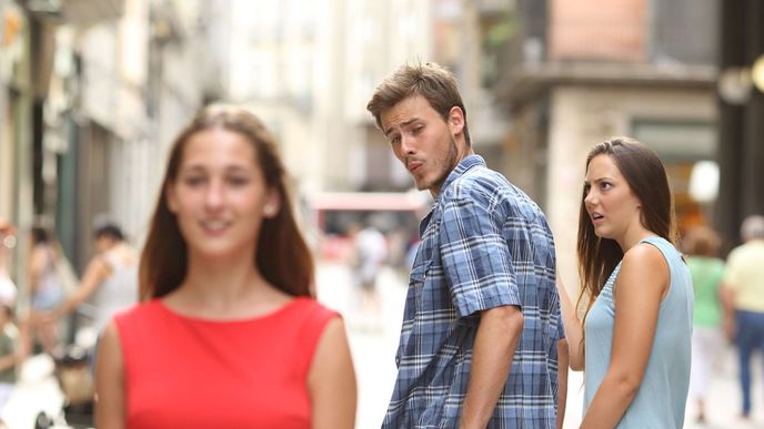 Máte pocit, že je váš vztah přesně jako z tohoto meme? Máte pocit, že je váš vztah přesně jako z tohoto meme?