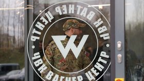 Soukromé centrum vojenské skupiny Wagner v Petrohradě (listopad 2022)