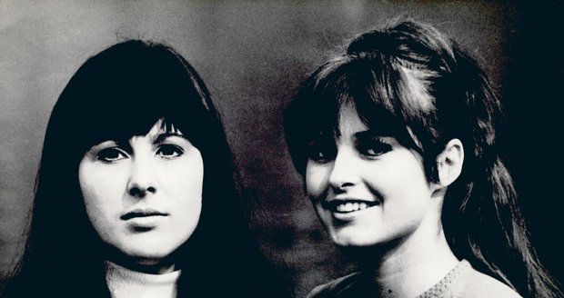 Irena a Dana (vpravo), která byla podobný typ jako Olgajako Olga