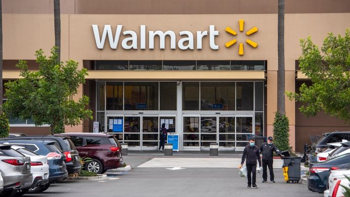 Walmart je největším americkým maloobchodním řetězcem