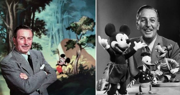 Před 120 lety se narodil Walt Disney (†65): Vizionář založil své impérium v garáži a zkrachoval!