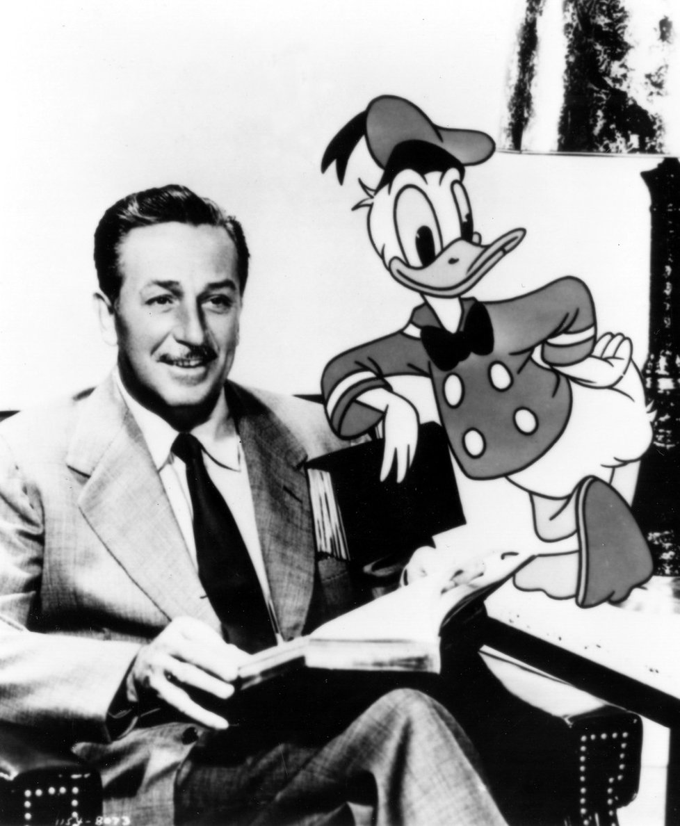 Walt Disney, otec Mickey Mouse, založil své impérium v garáži v Los Angeles.