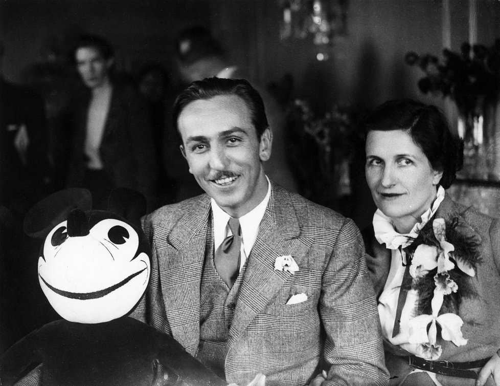 Walt Disney, otec Mickey Mouse, založil své impérium v garáži v Los Angeles.