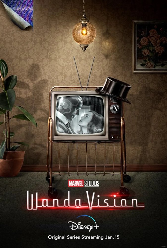 WandaVision: Avangeři Wanda Maximoff a Vision na nových plakátech k seriálu