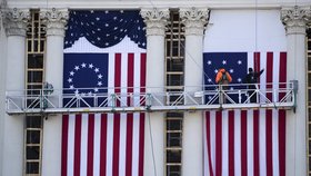 Washington se připravuje na Trumpovu inauguraci.