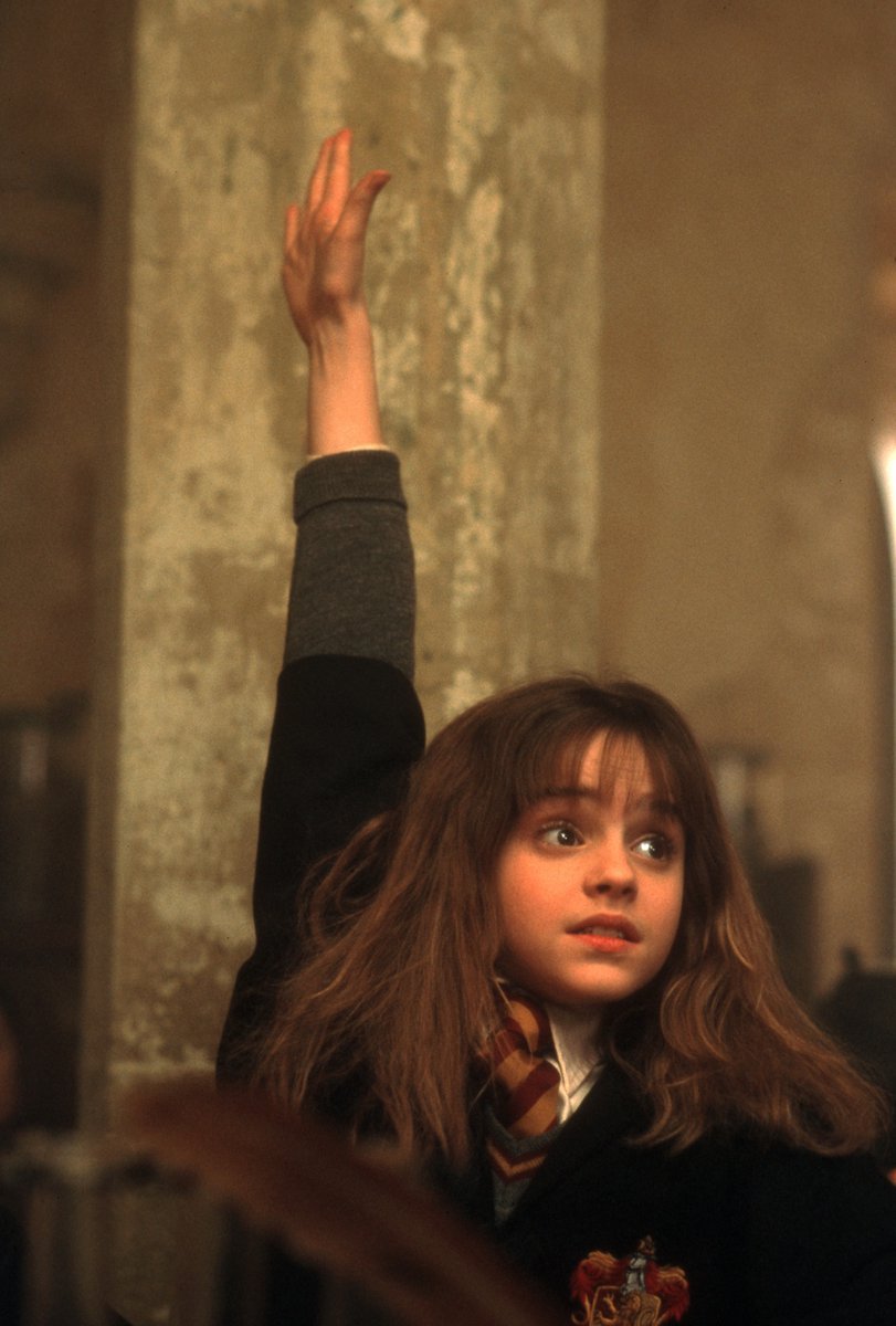 2001 - Emma Watson ztvárnila Hermionu poprvé v 11 letech.
