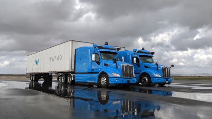 Waymo truck