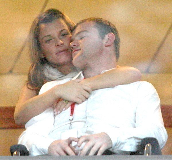 Wayne Rooney s manželkou  Coleen McLoughlin
