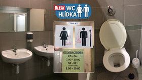 Zavítali jsme na záchody v metru na Vysočanské.