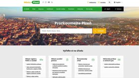 Plzeň má modernizované webové stránky.