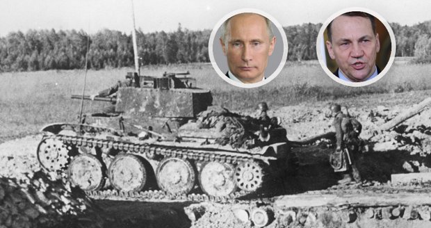 Jako když Hitler útočil s českými tanky. Putinovo ovládnutí Ukrajiny by znamenalo další válku, varuje polský ministr