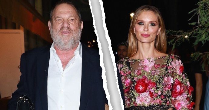 Úchyla Weinsteina opustila žena.