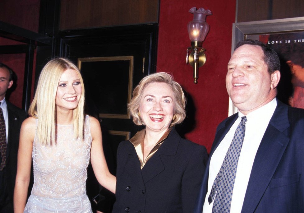 Weinstein s Gwyneth Paltrow, která ho obvinila z obtěžování.