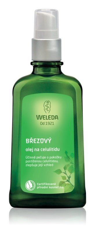 Březový olej na celulitidu, Weleda, 489 Kč