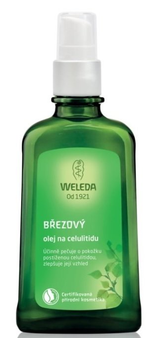 Olej na celulitidu s břízou, Weleda, 373 Kč (100 ml)