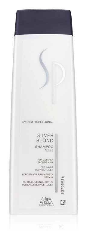 Šampon pro blond a šedivé vlasy, Wella Professionals SP Silver Blond, 244 Kč (250 ml)