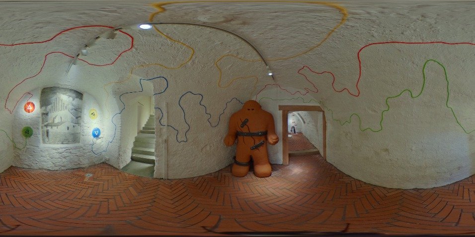 Interaktivní expozice v podzemí